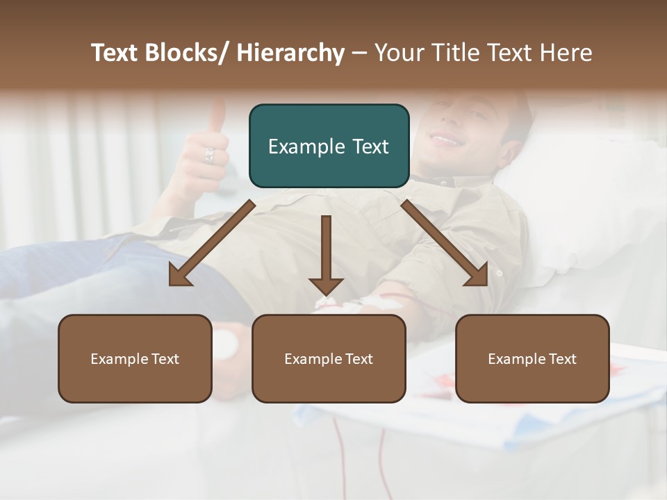 Indoors Bed Blood PowerPoint Template