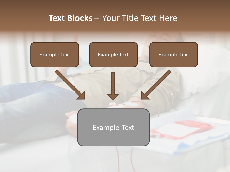 Indoors Bed Blood PowerPoint Template