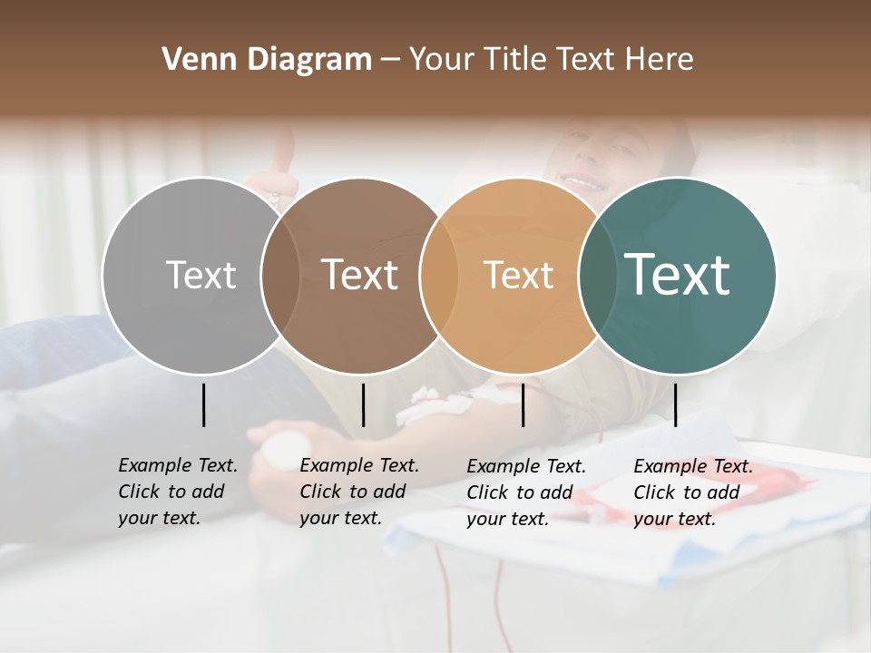 Indoors Bed Blood PowerPoint Template