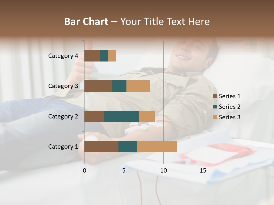 Indoors Bed Blood PowerPoint Template