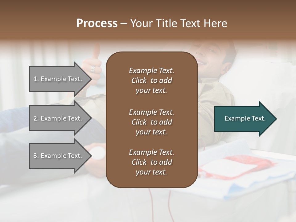 Indoors Bed Blood PowerPoint Template