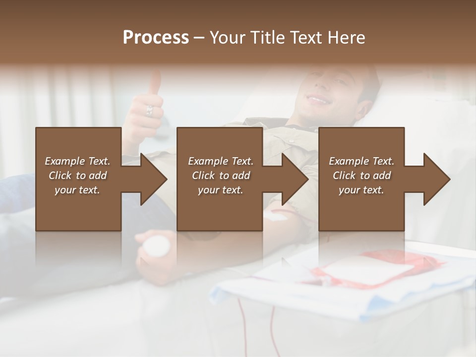 Indoors Bed Blood PowerPoint Template