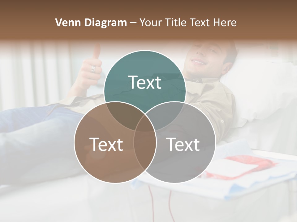 Indoors Bed Blood PowerPoint Template