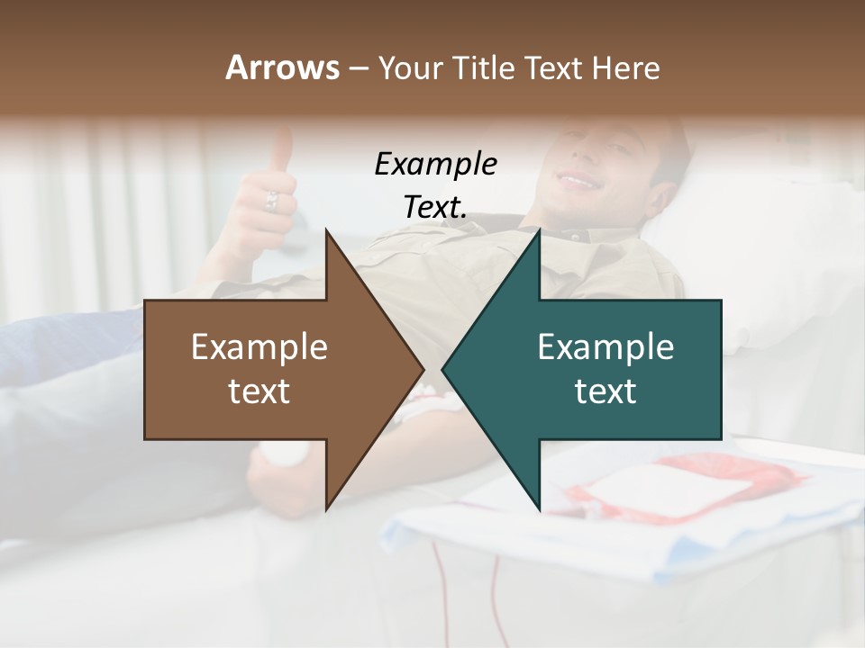 Indoors Bed Blood PowerPoint Template
