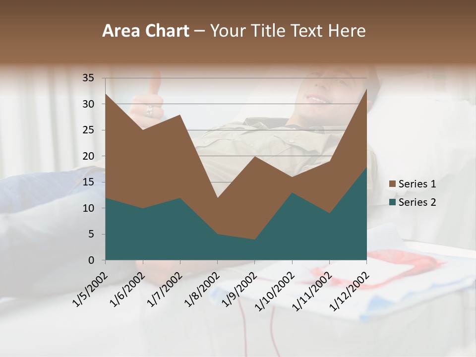 Indoors Bed Blood PowerPoint Template