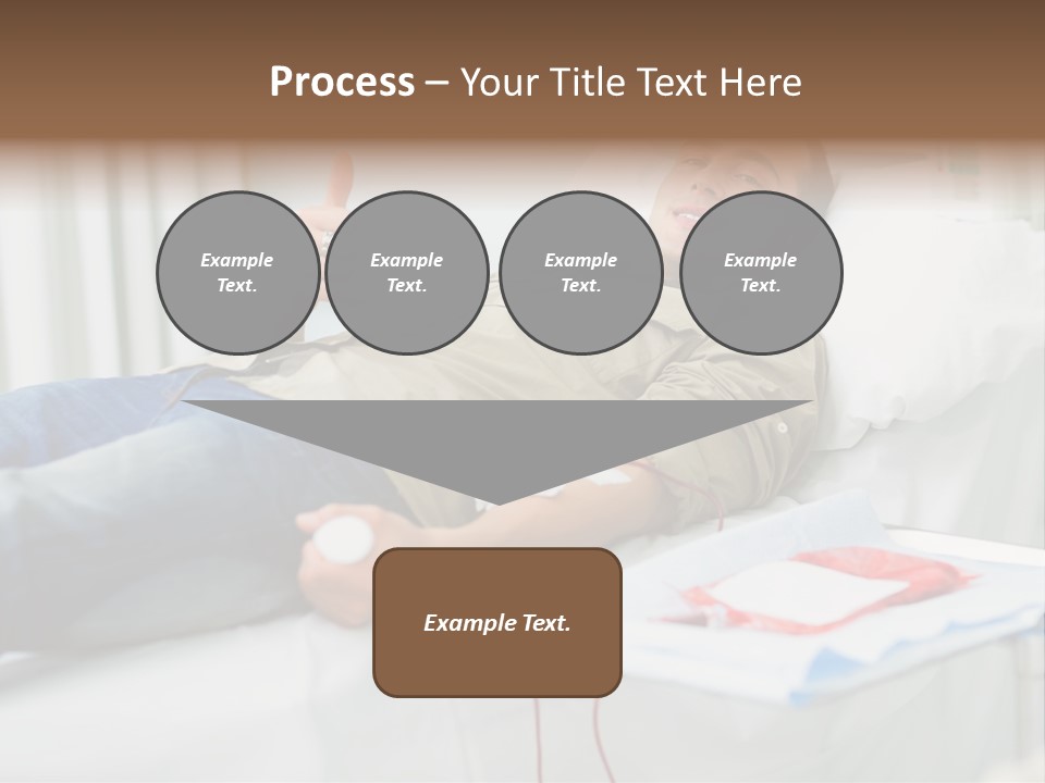 Indoors Bed Blood PowerPoint Template
