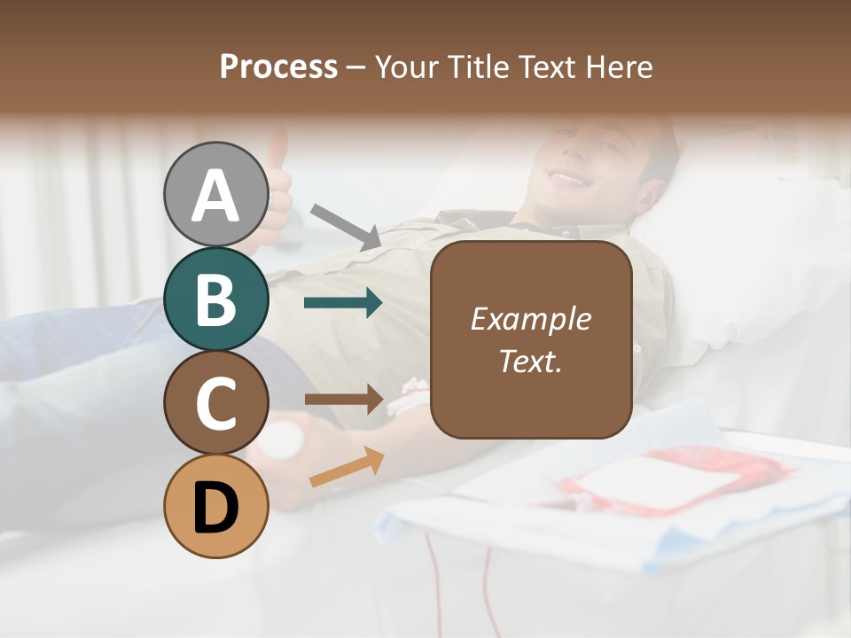 Indoors Bed Blood PowerPoint Template