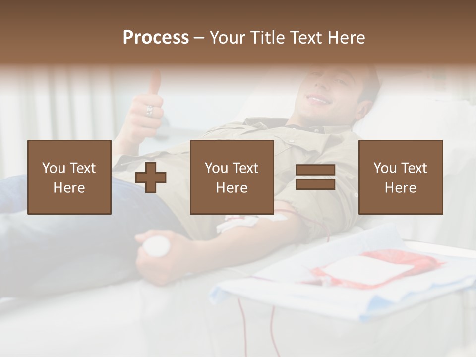 Indoors Bed Blood PowerPoint Template