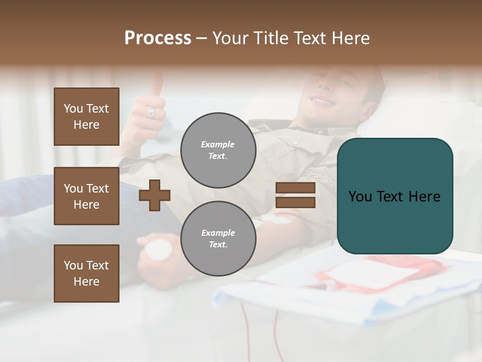 Indoors Bed Blood PowerPoint Template