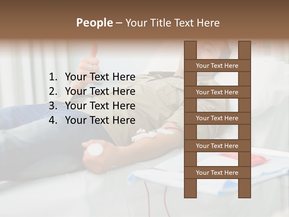 Indoors Bed Blood PowerPoint Template