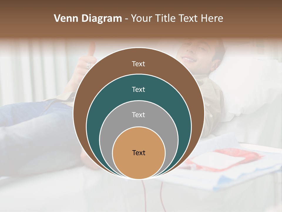 Indoors Bed Blood PowerPoint Template