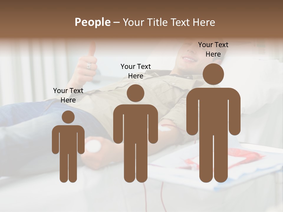 Indoors Bed Blood PowerPoint Template