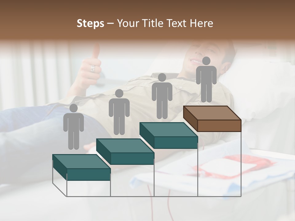 Indoors Bed Blood PowerPoint Template