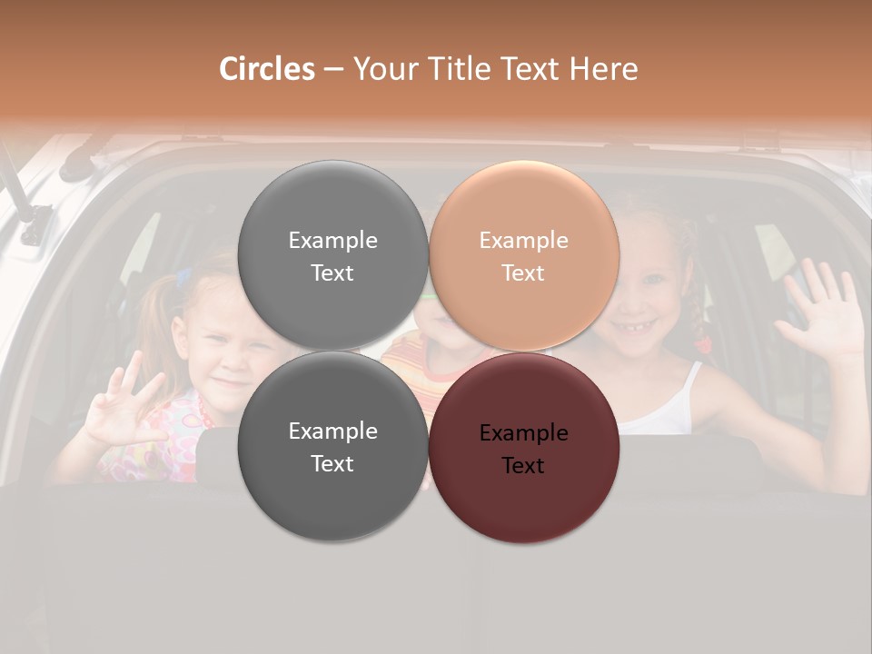 Girl Life Family PowerPoint Template
