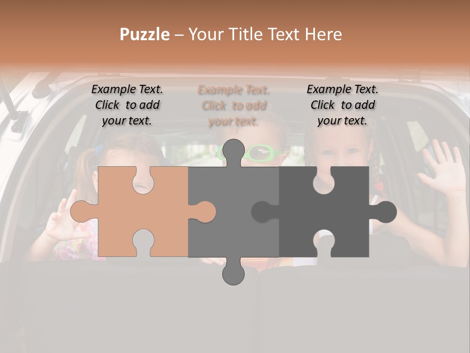 Girl Life Family PowerPoint Template