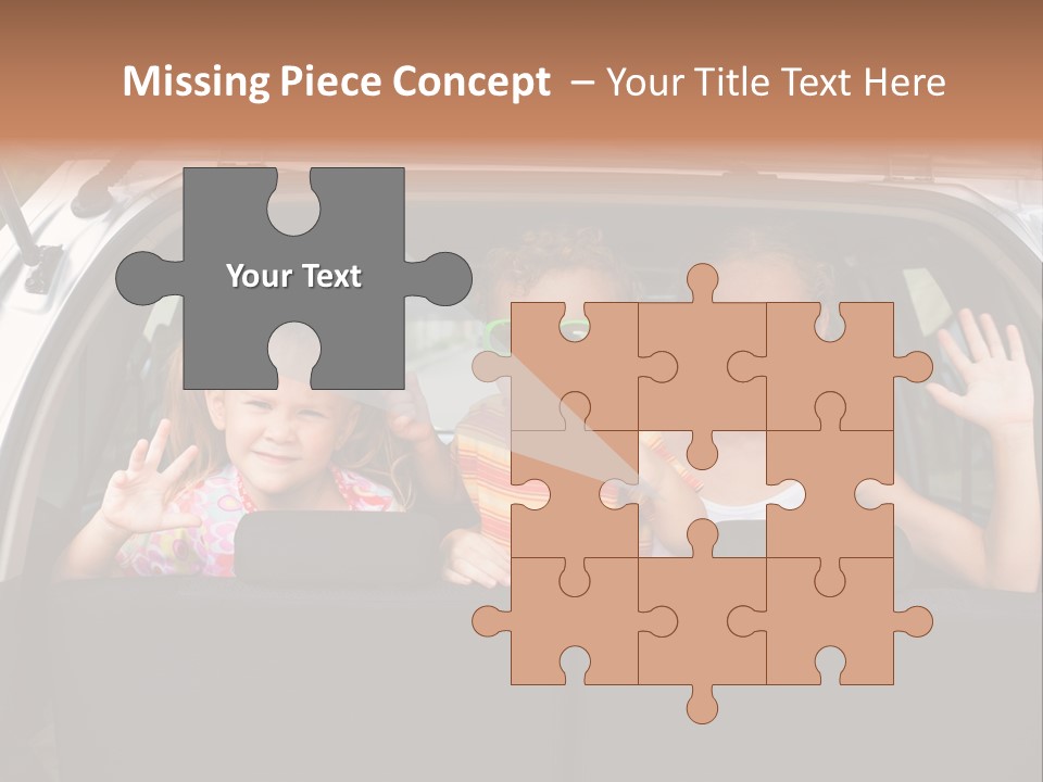 Girl Life Family PowerPoint Template