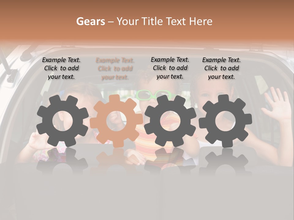 Girl Life Family PowerPoint Template