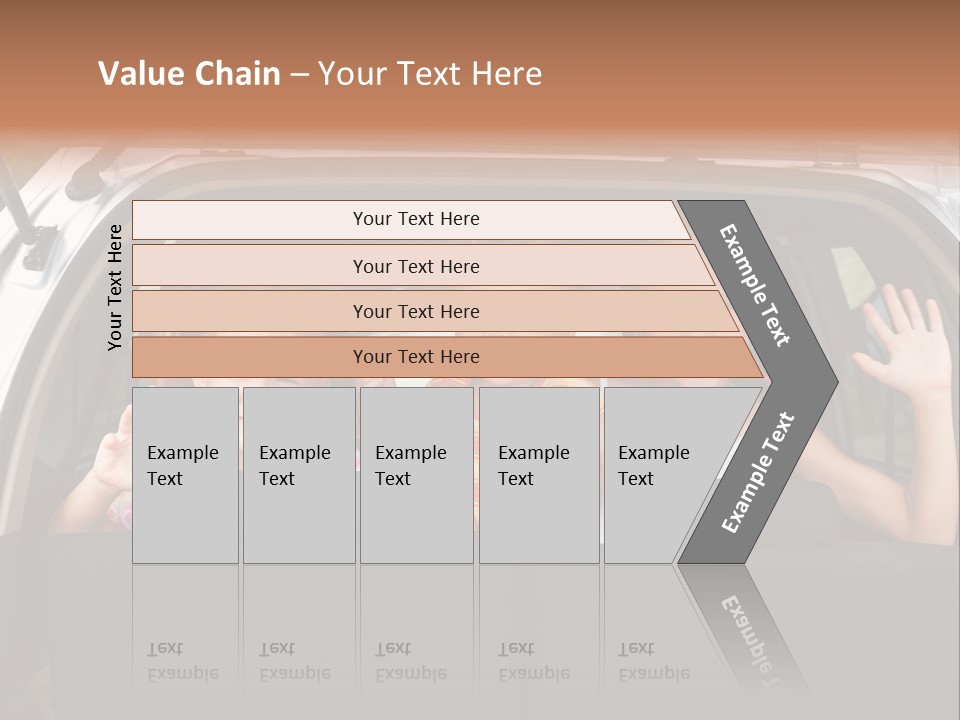 Girl Life Family PowerPoint Template
