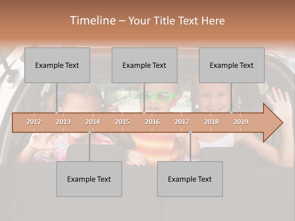 Girl Life Family PowerPoint Template