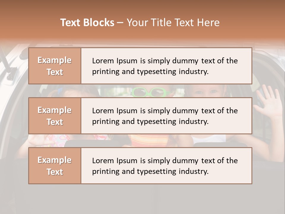 Girl Life Family PowerPoint Template