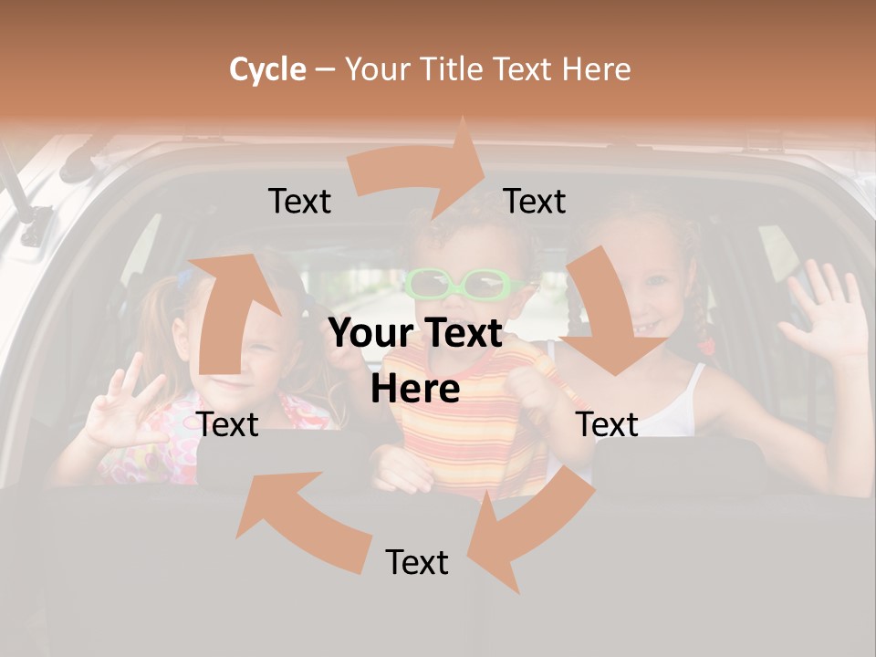 Girl Life Family PowerPoint Template