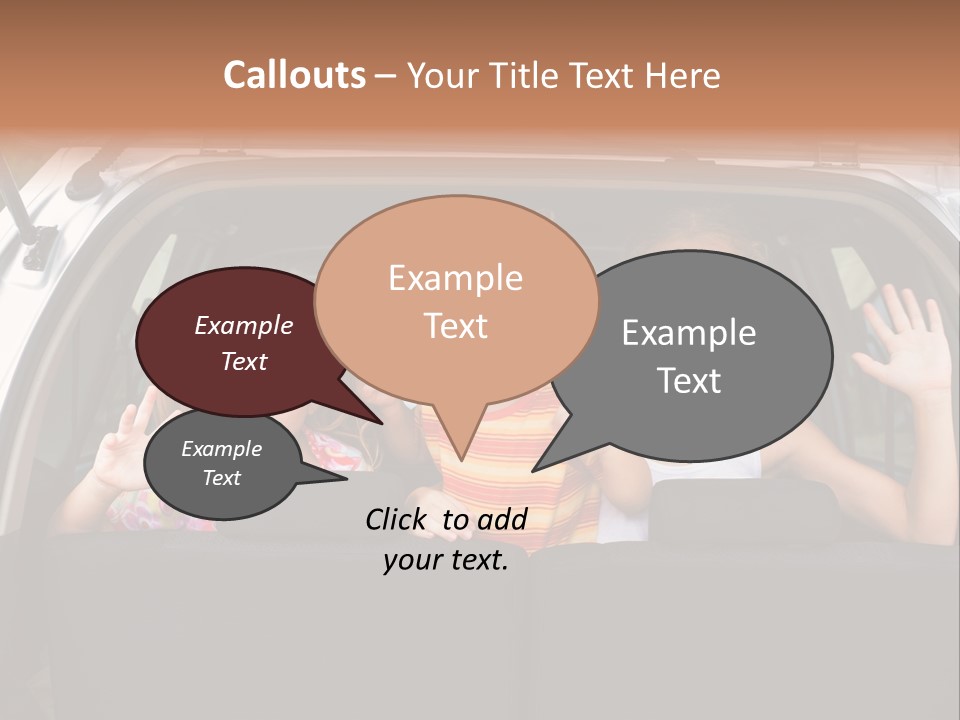 Girl Life Family PowerPoint Template