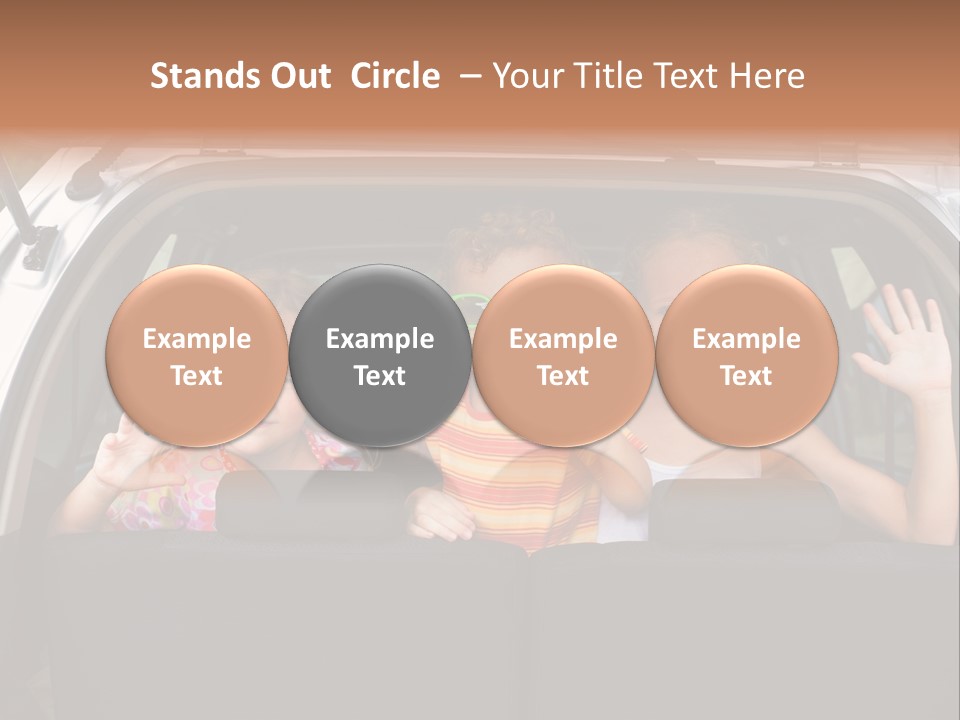 Girl Life Family PowerPoint Template