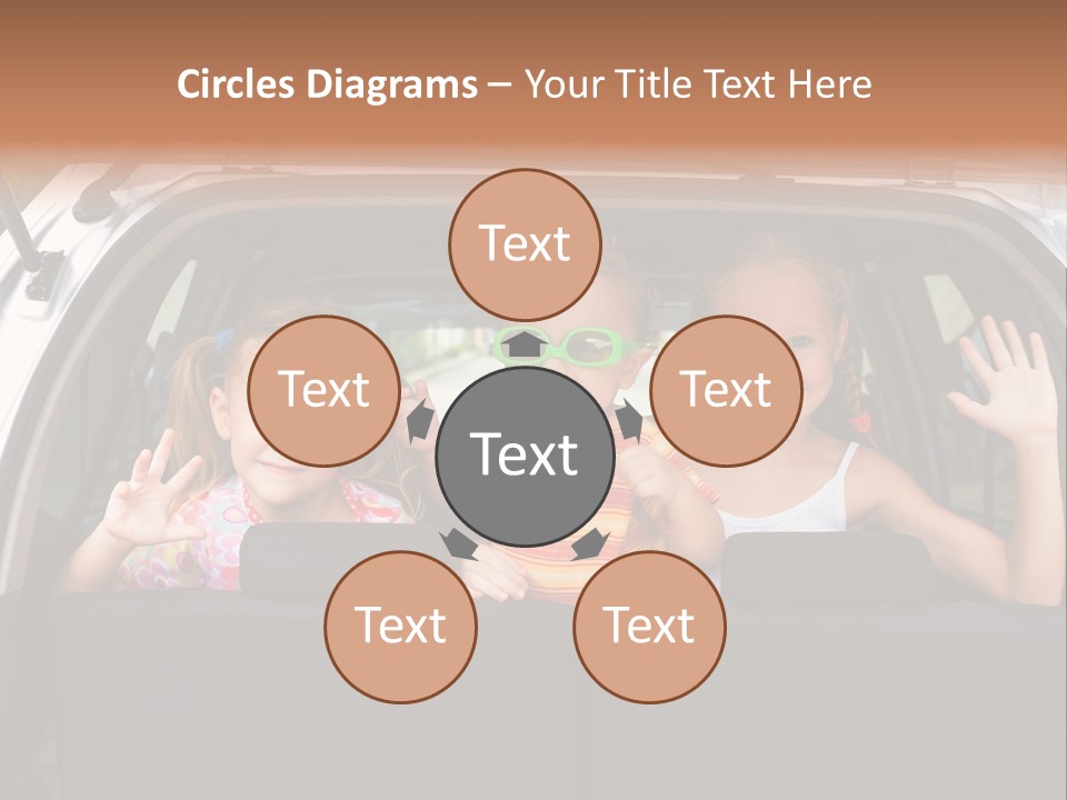 Girl Life Family PowerPoint Template