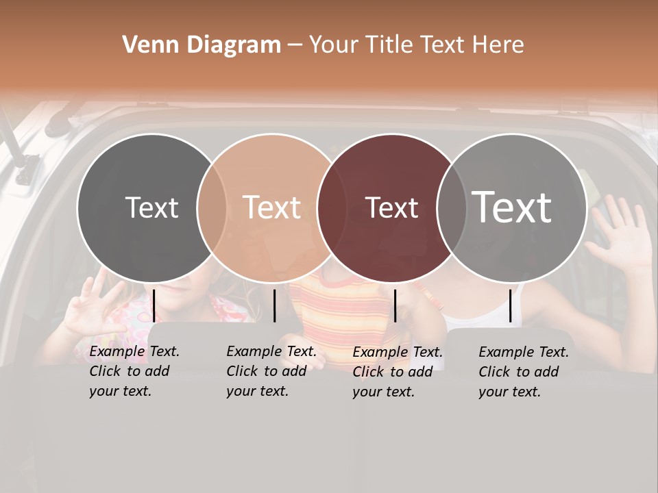 Girl Life Family PowerPoint Template