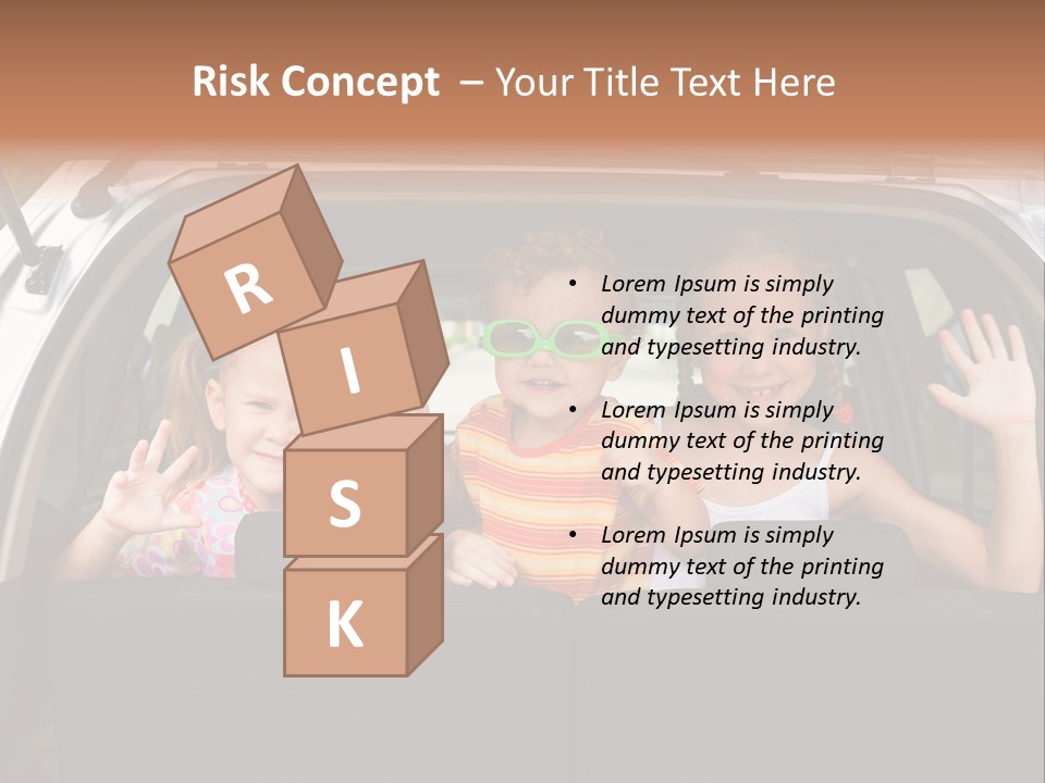 Girl Life Family PowerPoint Template