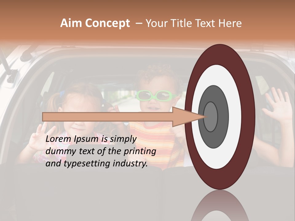 Girl Life Family PowerPoint Template