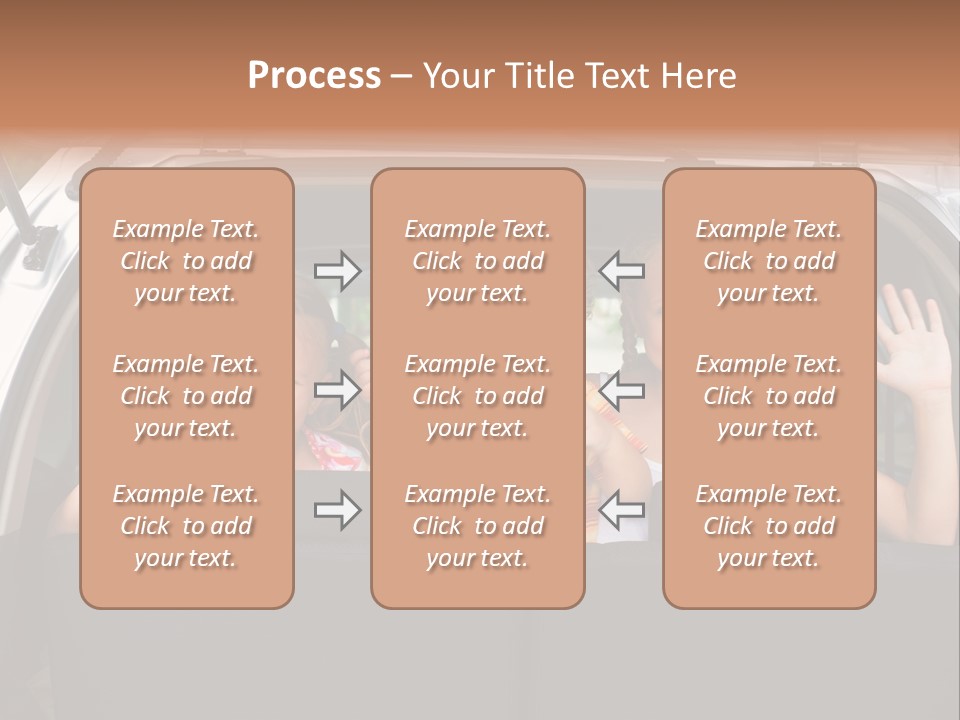 Girl Life Family PowerPoint Template