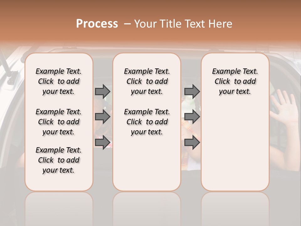 Girl Life Family PowerPoint Template