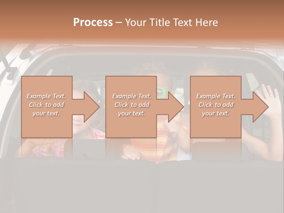 Girl Life Family PowerPoint Template