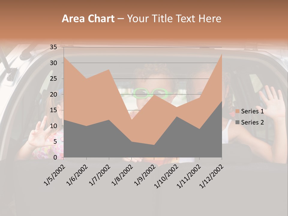 Girl Life Family PowerPoint Template