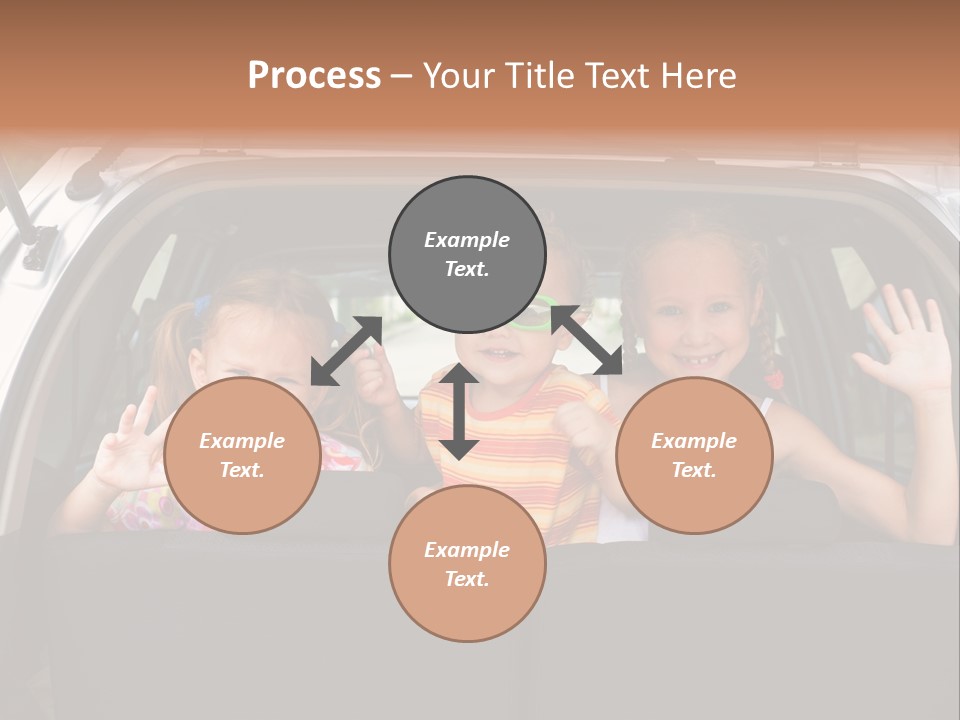 Girl Life Family PowerPoint Template