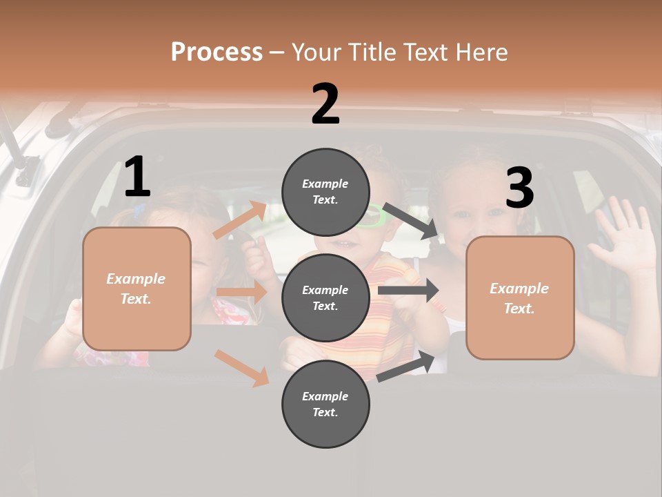 Girl Life Family PowerPoint Template