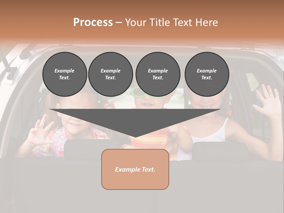 Girl Life Family PowerPoint Template