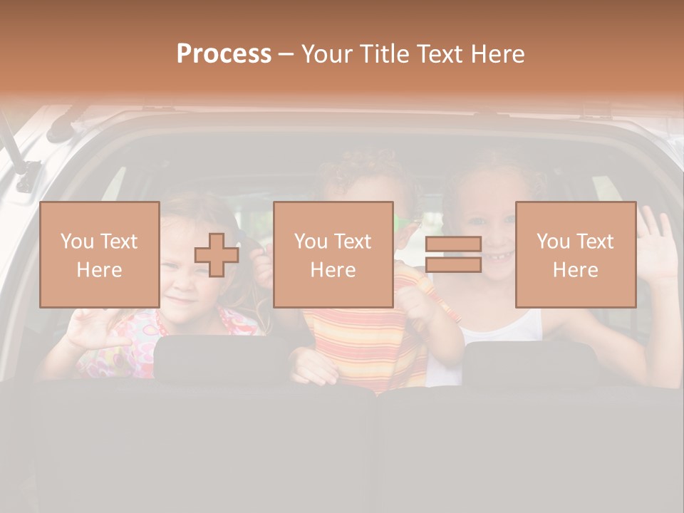 Girl Life Family PowerPoint Template