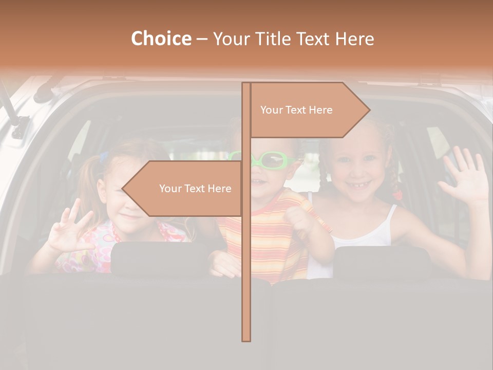 Girl Life Family PowerPoint Template