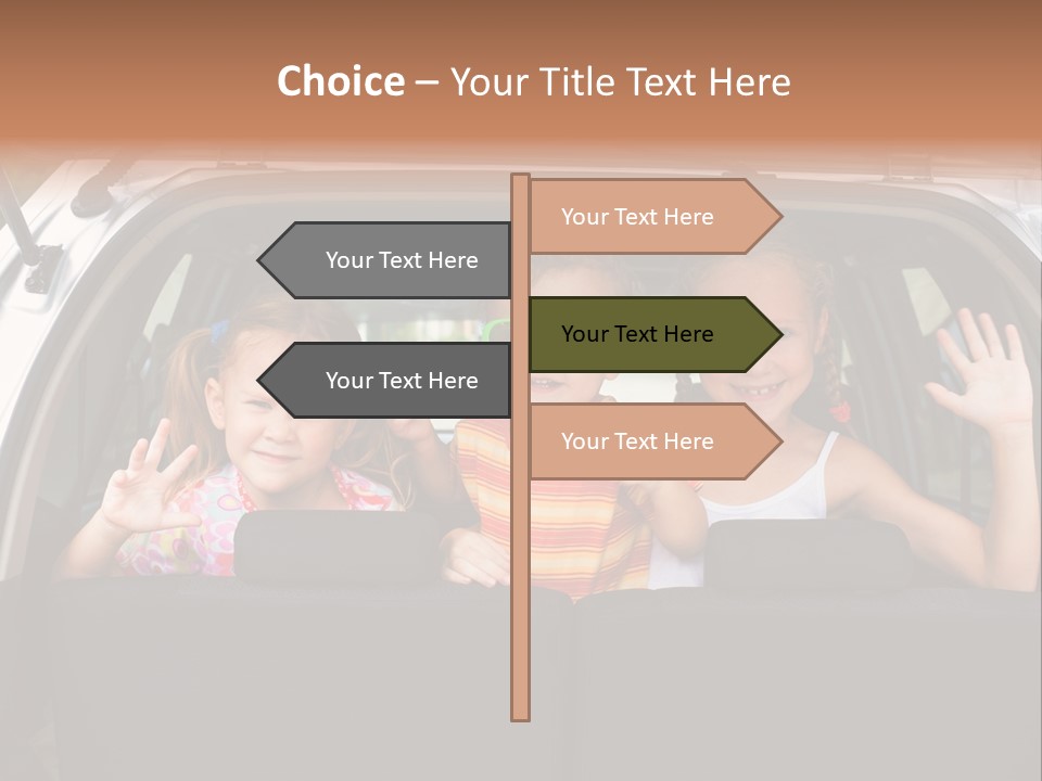 Girl Life Family PowerPoint Template