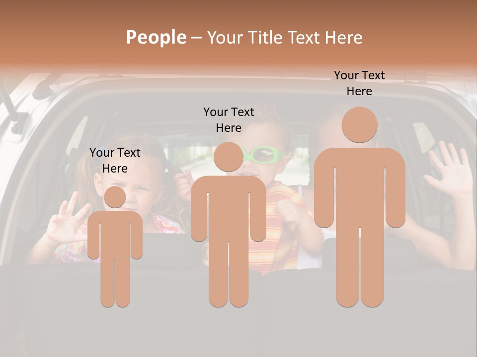 Girl Life Family PowerPoint Template