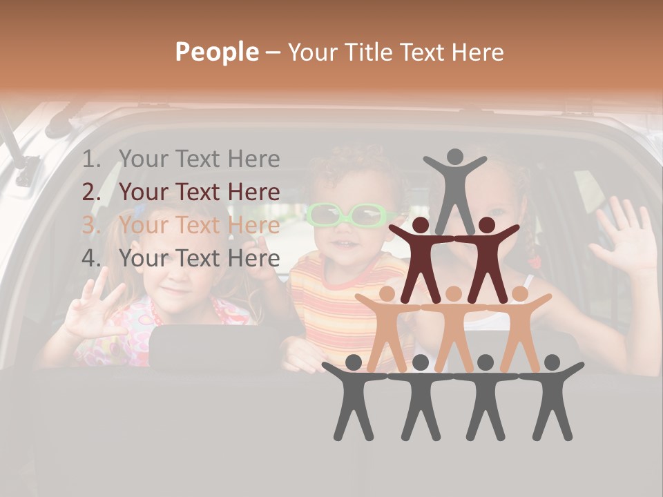 Girl Life Family PowerPoint Template