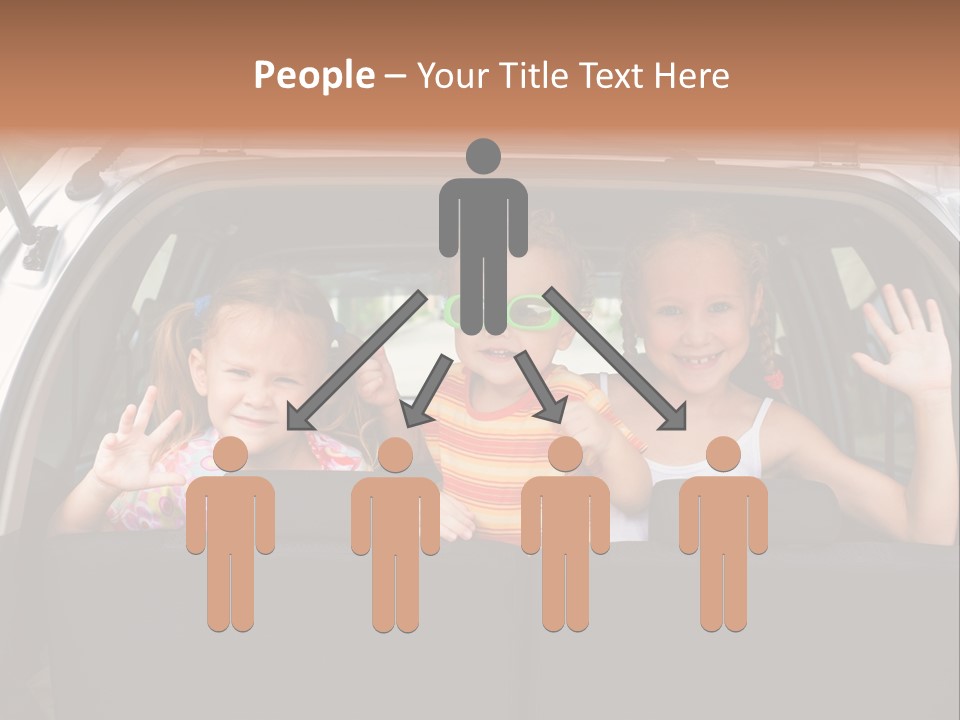 Girl Life Family PowerPoint Template