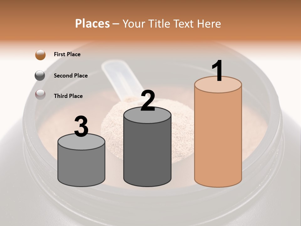 Protein Shake Flavour PowerPoint Template