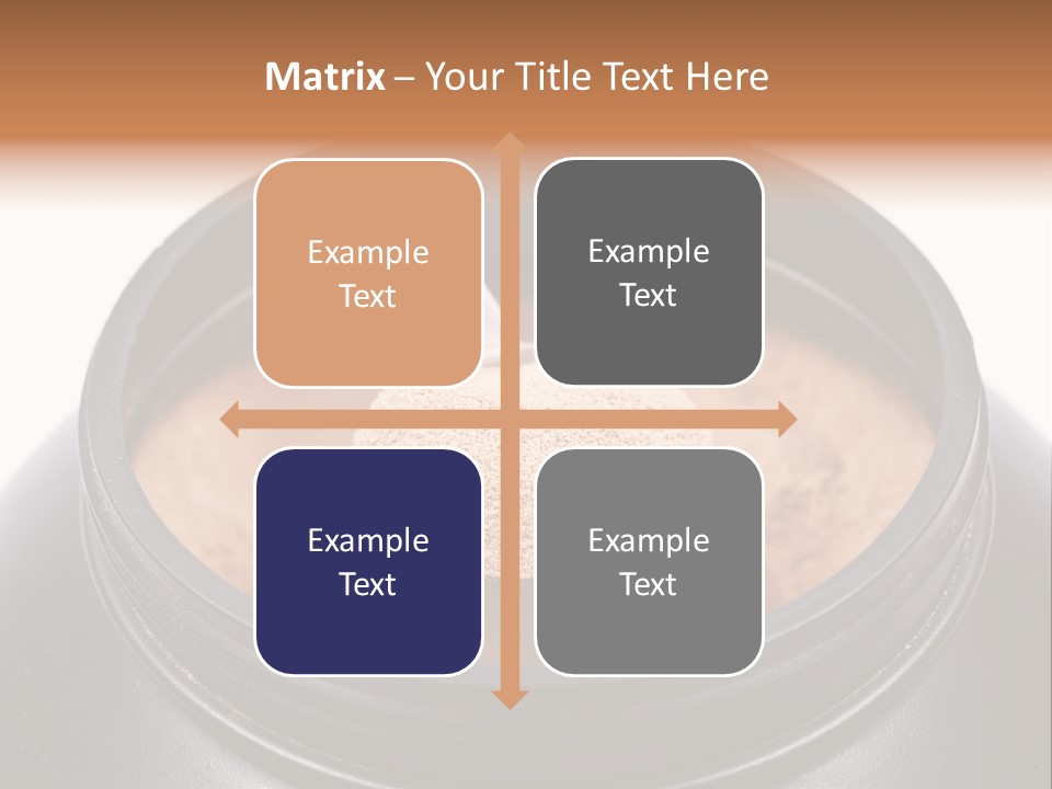 Protein Shake Flavour PowerPoint Template