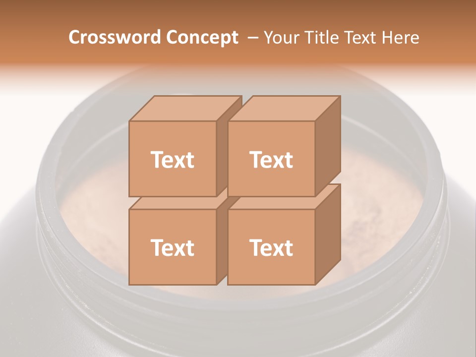 Protein Shake Flavour PowerPoint Template