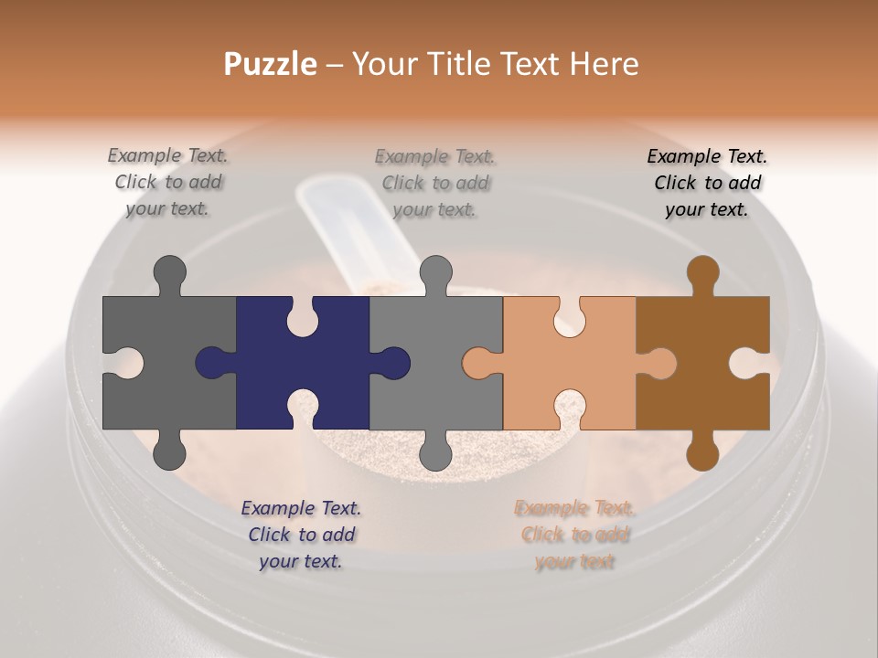 Protein Shake Flavour PowerPoint Template