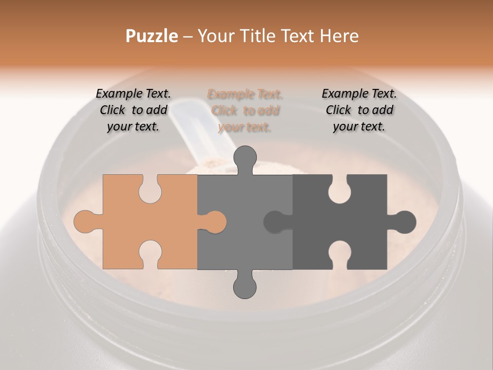 Protein Shake Flavour PowerPoint Template