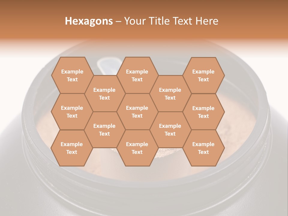 Protein Shake Flavour PowerPoint Template